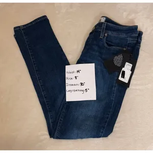 PAIGE Women Skinny Jeans‎ Sz 26 Dark Wash Indigo Blue Stretch Denim NWT New thumbnail 5