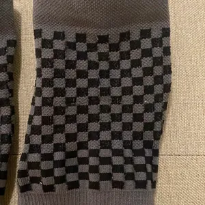 Bontrager checkered cycling socks size Small Gray thumbnail 6