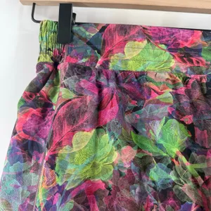 Lululemon Skirt Skort SZ 2 Hotty Hot Vivid Floral Run Athletic Lined High Rise thumbnail 6