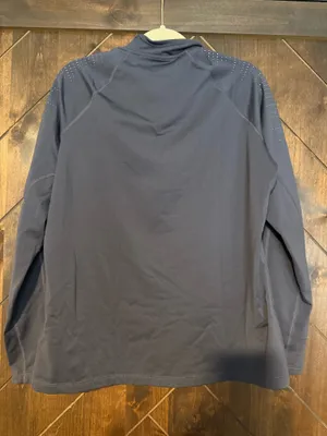 Nike Dri-Fit Women’s Quarter-Zip Pullover Purple thumbnail 3