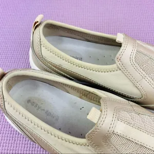 Easy Spirit Espiers Mesh Upper Slip On‎ Sneakers Metallic Beige Gold 7.5 thumbnail 8