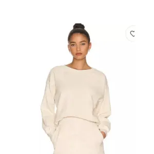 Well Being + Being Well Goldie Sweatshirt Bone White Women's Size M NWT‎ thumbnail 6