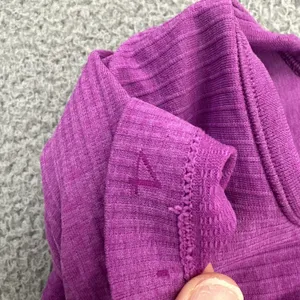 Lululemon Ebb to Street Cropped Racerback Tank Top Vivid Plum Athletic Women's 4 thumbnail 6