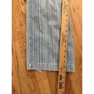GX Know Who‎ You Are Jeans 7/8 Baggy Wide Leg Skater Y2K Gwen Stefani thumbnail 5