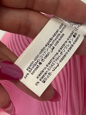 ZARA Pink Bubble Hem Mini Dress M Ribbed Open Back Drop Waist Girly Coquette Y2K thumbnail 7