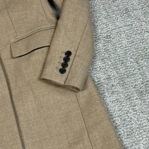 J Crew Regent Blazer Womens 0 Petite Wool Camel Lined Long Jacket Preppy thumbnail 6
