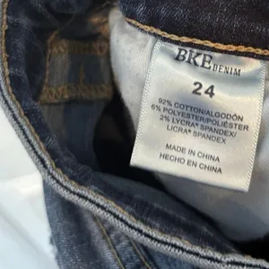 BKE‎ Payton Universal Fit Mid Rise Ankle Tall Jeans Size 24 thumbnail 6