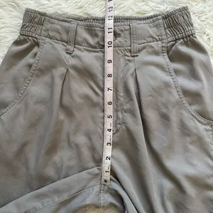 Madewell Pants Lanie Pleat Front Straight Leg High Waist Pumice Sz 0 thumbnail 11