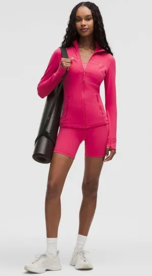 Lululemon NWT Align High Rise Short 6”Raspberry Coulis Size 10 thumbnail 2