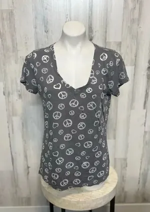 Gray blouse Brown Size XL thumbnail 1