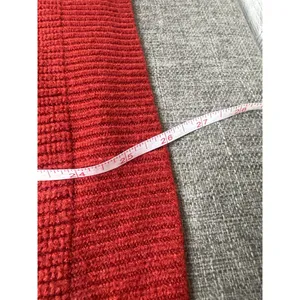 Dark Red Ribbed Knit Cowl Neck Sweater With Button Accents Womens M Cozy Fall thumbnail 7