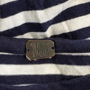 We The Free‎ Striped Long Sleeve Cotton Top Long Sleeve Shirt Small thumbnail 5