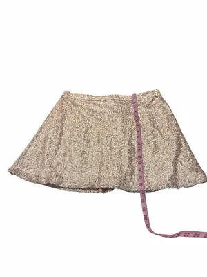 AMERICAN EAGLE sequin mini skirt thumbnail 2