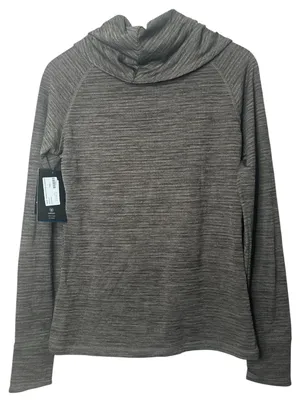 Ariat Gridwork BaseLayer Top Cowl Neck Barbark Small thumbnail 3