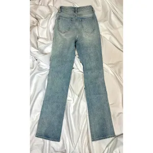 LNDN Landon Denim High Rise Straight Leg Distressed Jeans 36" Waist thumbnail 16