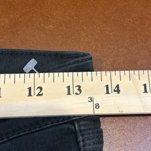 Free People Jeans Womens Sz 25 black Mid‎ Rise Straight Leg thumbnail 5