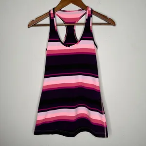 Lululemon cool‎ racerback Pink, purple Sz 4 thumbnail 6