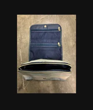 Scunci Striped Valet Organizer Makeup Bag. Multiple thumbnail 7