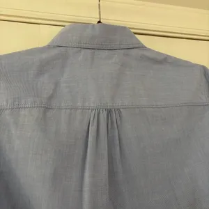Tommy‎ Hilfiger Women’s Size 6 Blue Pintucked Button Down Shirt Blouse Cotton thumbnail 11