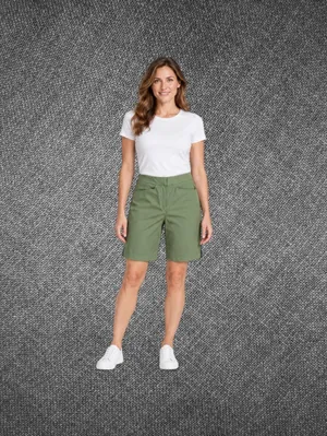 Puma Women’s Green Golf Shorts Size XS Stretch Waist thumbnail 2