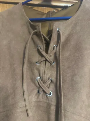 Velvet Brown Dress thumbnail 2