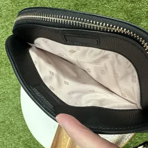 Kate Spade black Crossbody handbag Black With‎ Pink Interior thumbnail 11