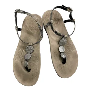 VIONIC Karina Snake Print Medallion Thong Sandals Orthotic Arch Support Size 6 thumbnail 10