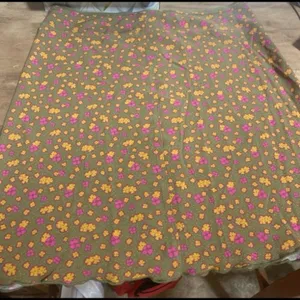 Free People IRL Floral Mini Slip Skirt. Size 4 thumbnail 2