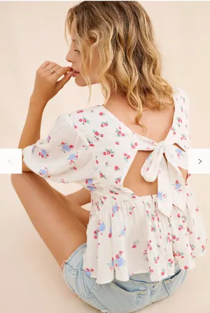 Free People Chloe Top thumbnail 2