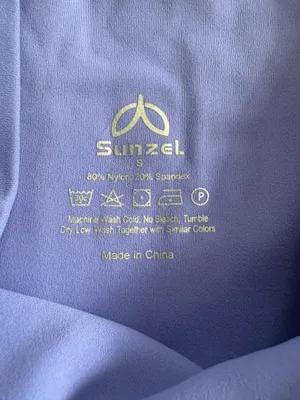 Crossover Sunzel flare leggings Purple thumbnail 3