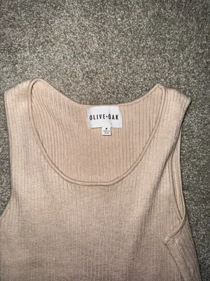 Olive & Oak Tan Dress thumbnail 2