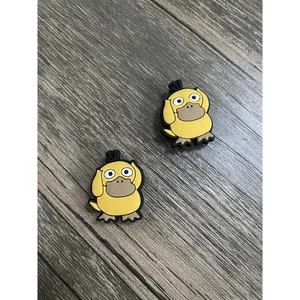 Pokemon Psyduck Japanese Anime Video Game Charm For Crocs Shoe Charms - 2 Pieces thumbnail 1