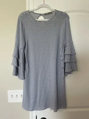 Pixi + Ivy Long Sleeve Ruffle Dress thumbnail 1