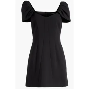 French Connection Black Square Neck Mini Dress Size 14 thumbnail 2
