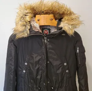 1 Madison Coat Parka Expedition Heritage Media Black Rutched Cargo Jacket thumbnail 12