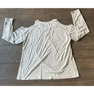 Disney Women's‎ "Ohana Means Family" Gary peek a boo shoulder tee size Large thumbnail 7