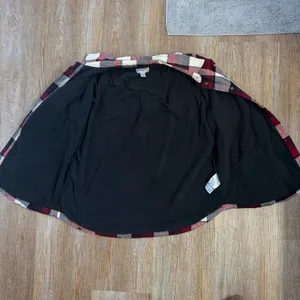 Carhartt Women’s XL Fleece Lined Flannel Shacket Buffalo Plaid Red Black White thumbnail 2