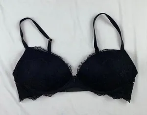 Lace Bra Black Size 34 B thumbnail 1