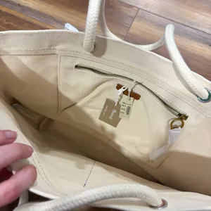 Madewell Canvas Transport Corded Handle Tote Bag thumbnail 5