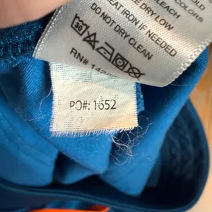 Figs Zamora Scrub Jogger Pants Teal Blue Orange‎ Drawstring Size XL PO 1652 thumbnail 7
