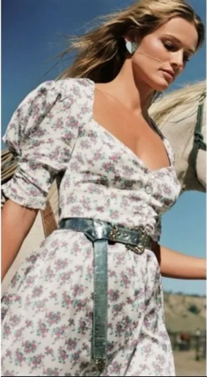 For Love & Lemons Floral Mini Dress thumbnail 1