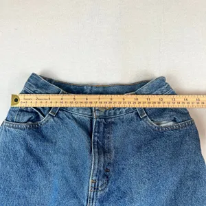 Gitano High Waisted Mom‎ Jeans Womens 10 Petite Blue Excellent Vintage 90s Taper thumbnail 7