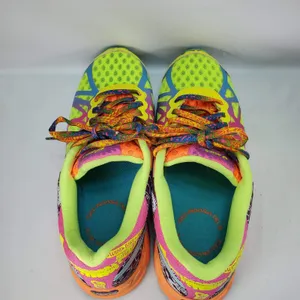 ASICS Gel-Noosa Tri 9 Running Shoes Women 6 Multicolor Neon T458N Retro Rare thumbnail 6