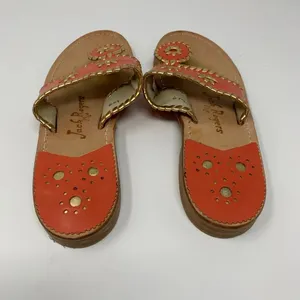Jack Rogers Nantucket Flip‎ Flop Sandal Fire Coral thumbnail 6