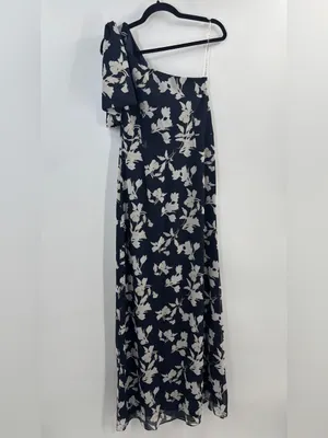Sachin + Babi Chelsea Floral One-Shoulder Gown thumbnail 7