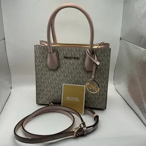 Michael Kors Beige and Pink Tote Bag thumbnail 6