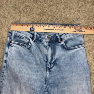All Saints Imogen High-Rise slim straight Jeans Light Wash Distressed Size‎ 27 thumbnail 7
