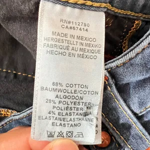 870 | True Religion‎ World Tour Slim Straight Contour Dark Wash Jeans Womens 30 thumbnail 9