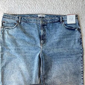 Abercrombie & Fitch 90's Straight Ultra High Rise Acid Wash Jeans 37‎ / 24 thumbnail 7