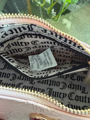 Juicy Couture Blush Pink Clay Glitzed out Hobo. Brand new w/ tags. Flawless thumbnail 15